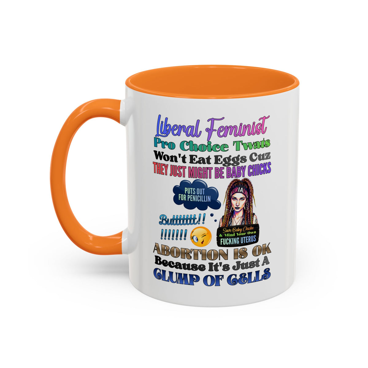 Liberal Feminist Pro-Choice Graphic Mug (11oz/15oz)