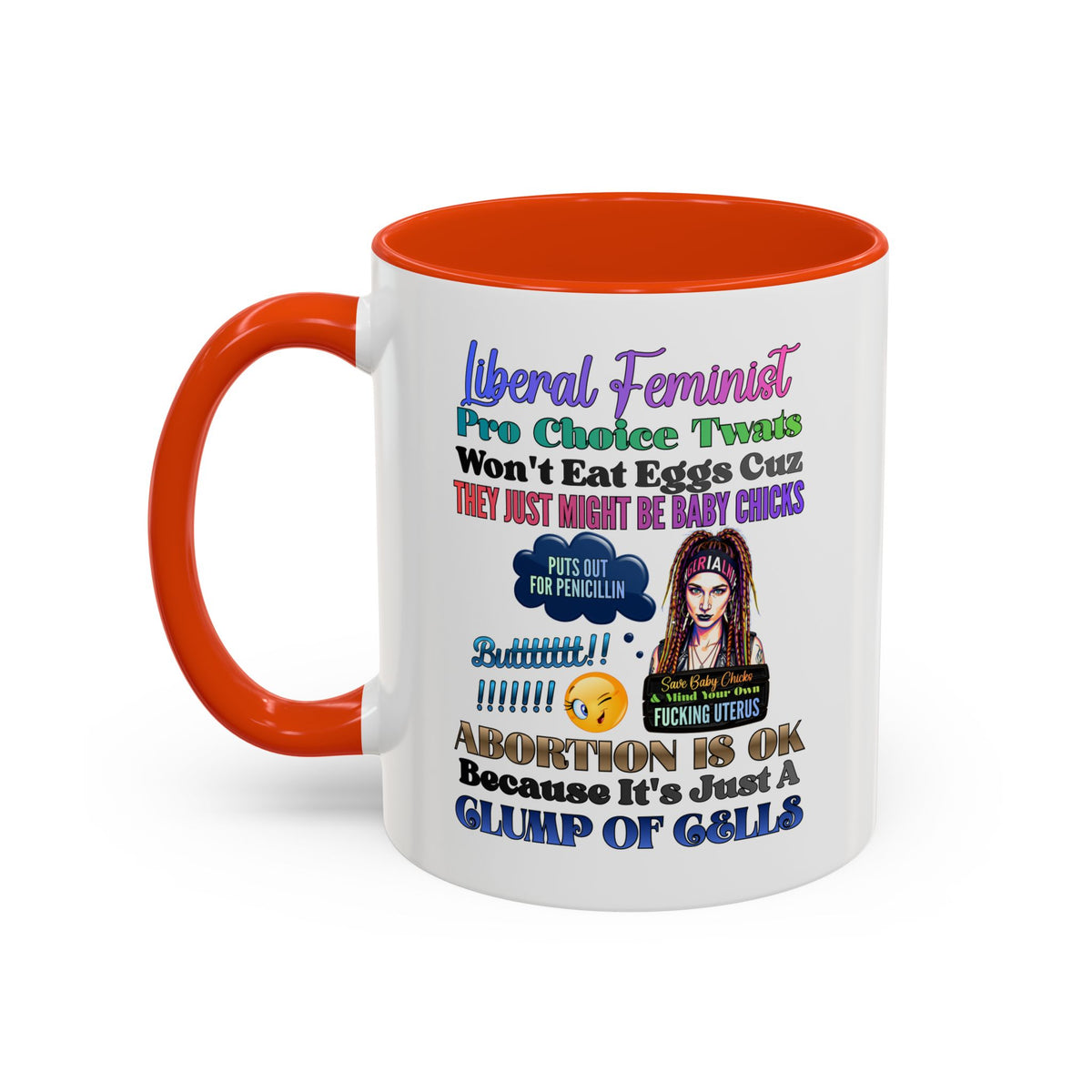 Liberal Feminist Pro-Choice Graphic Mug (11oz/15oz)