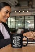Let’s Make the Unborn a Protected Species Black Mug — Pro-Life Advocacy Coffee Cup (11oz/15oz)