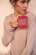 Feminist Parent Ceramic Mug – "Balanced Feminist" Colorful Quote Coffee Cup