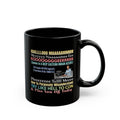 Funny Mispronounced Name Quote Design Novelty Coffee Mug, Colorful Sarcastic Customized Black Mug, The Snarky Customer, Funny Scammers, Snarky Workplace Gifts,Seething Scam Victims