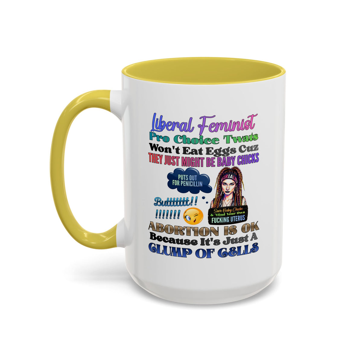 Liberal Feminist Pro-Choice Graphic Mug (11oz/15oz)