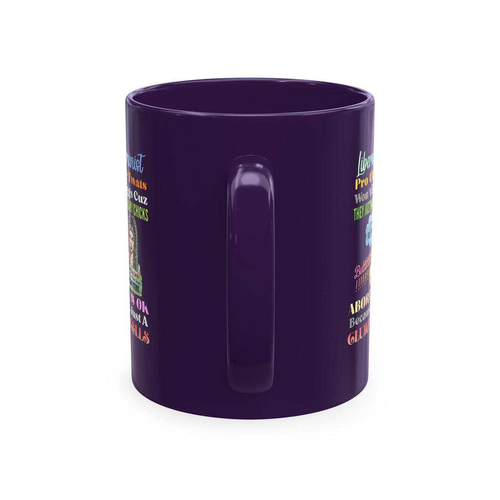 Pro-Choice Feminist Ceramic Mug — "Abortion Is OK" Statement Mug