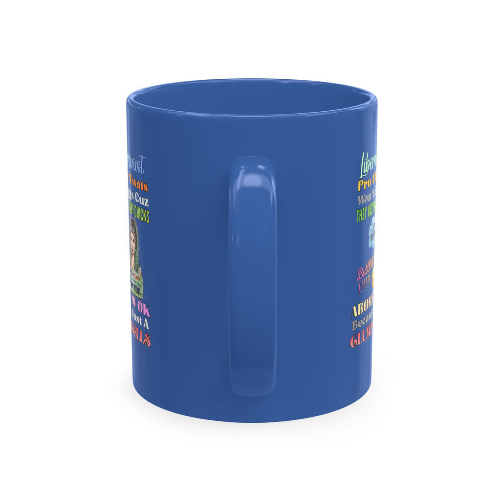 Pro-Choice Feminist Ceramic Mug — "Abortion Is OK" Statement Mug