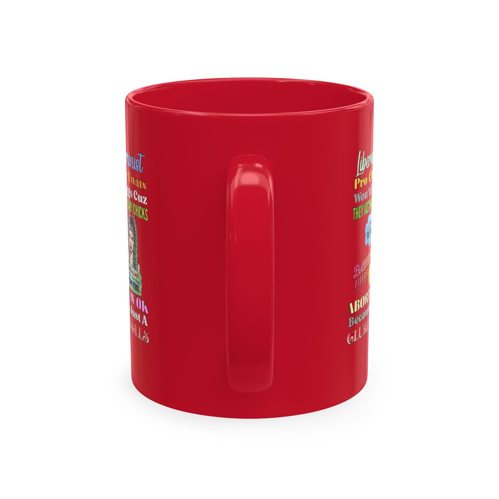 Pro-Choice Feminist Ceramic Mug — "Abortion Is OK" Statement Mug